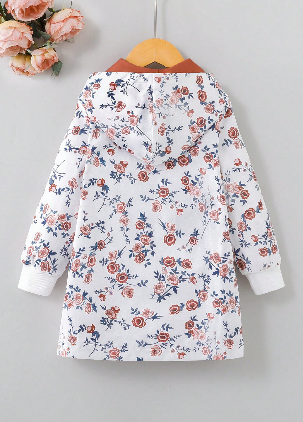 Белая демисезонная куртка SHEIN