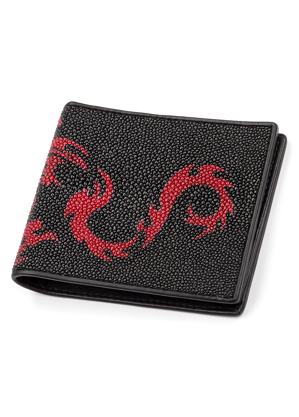Чоловіче шкіряне портмоне 11,5 х9 см Stingray Leather (252132629)