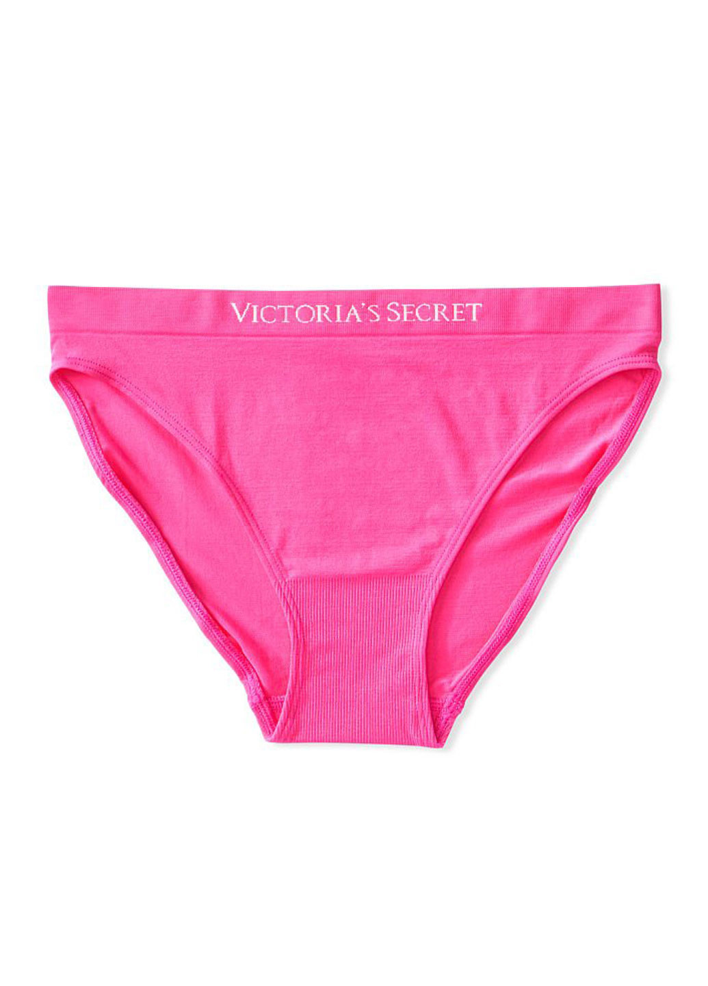 Трусы Victoria's Secret слип логотипы розовые повседневные полиамид