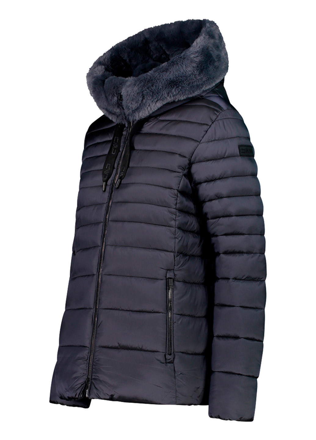 Темно-сіра зимня куртка CMP WOMAN JACKET FIX HOOD