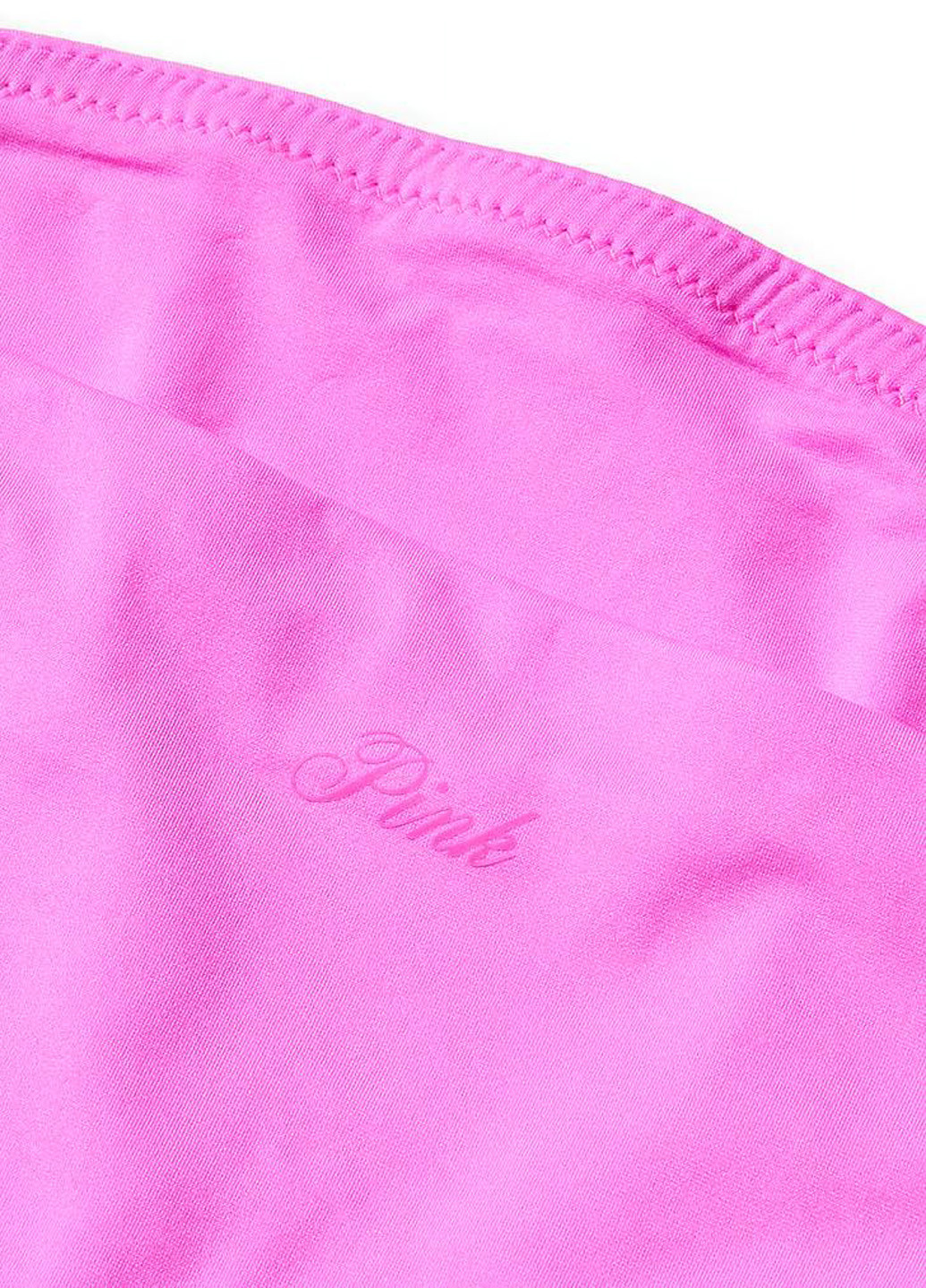 Рожевий топ бюстгальтер Victoria's Secret без кісточок поліамід