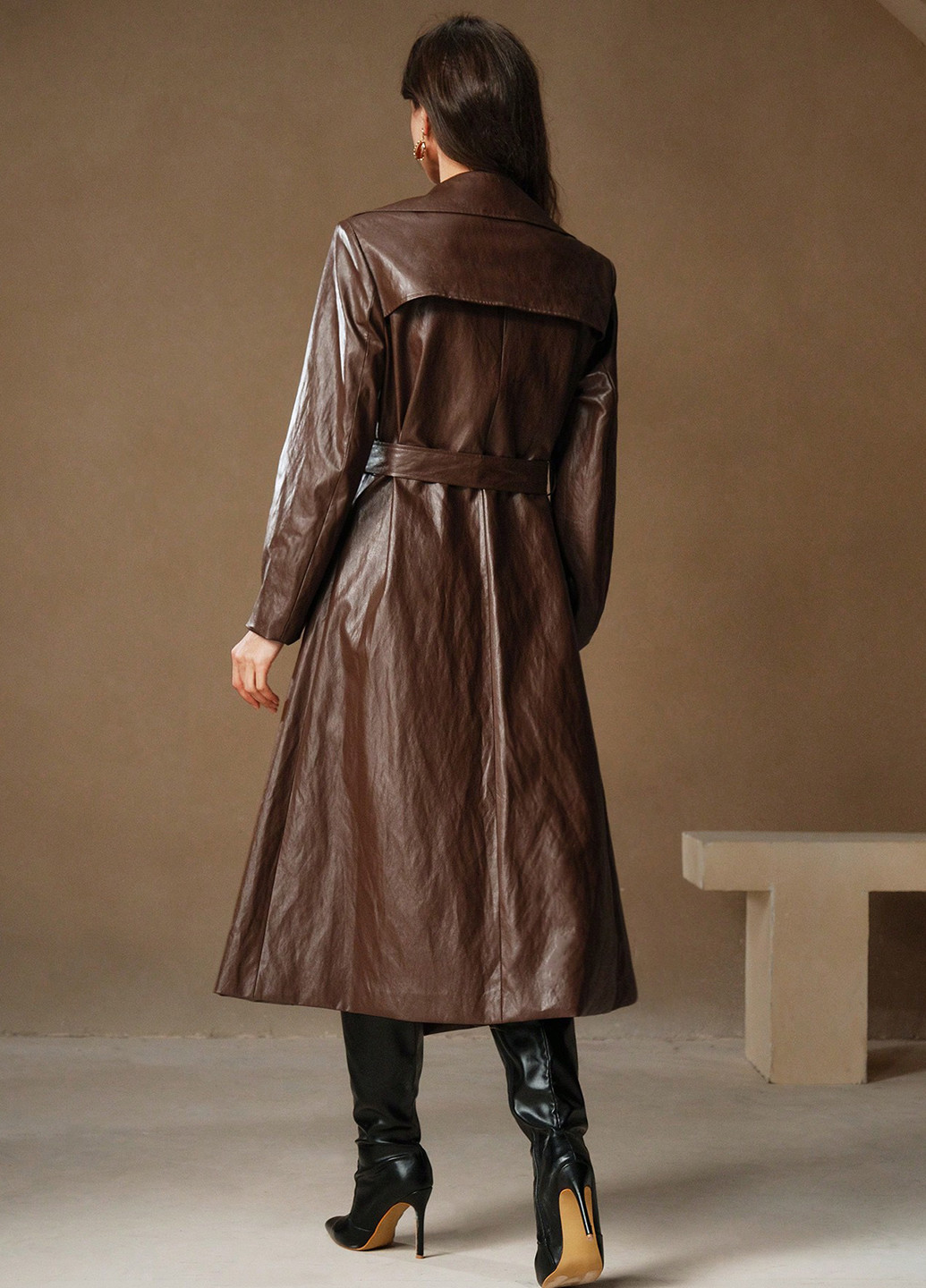 Плащ SHEIN тренчкот на пуговицах демисезон (341286326)