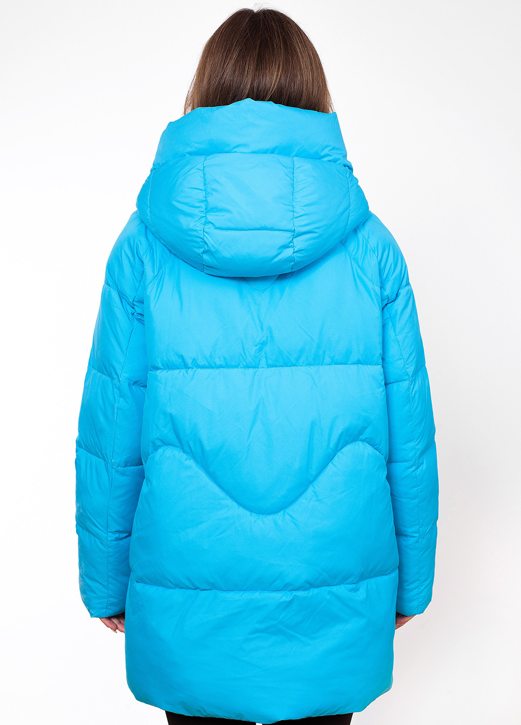 Синяя зимняя куртка куртка-пальто Peercat