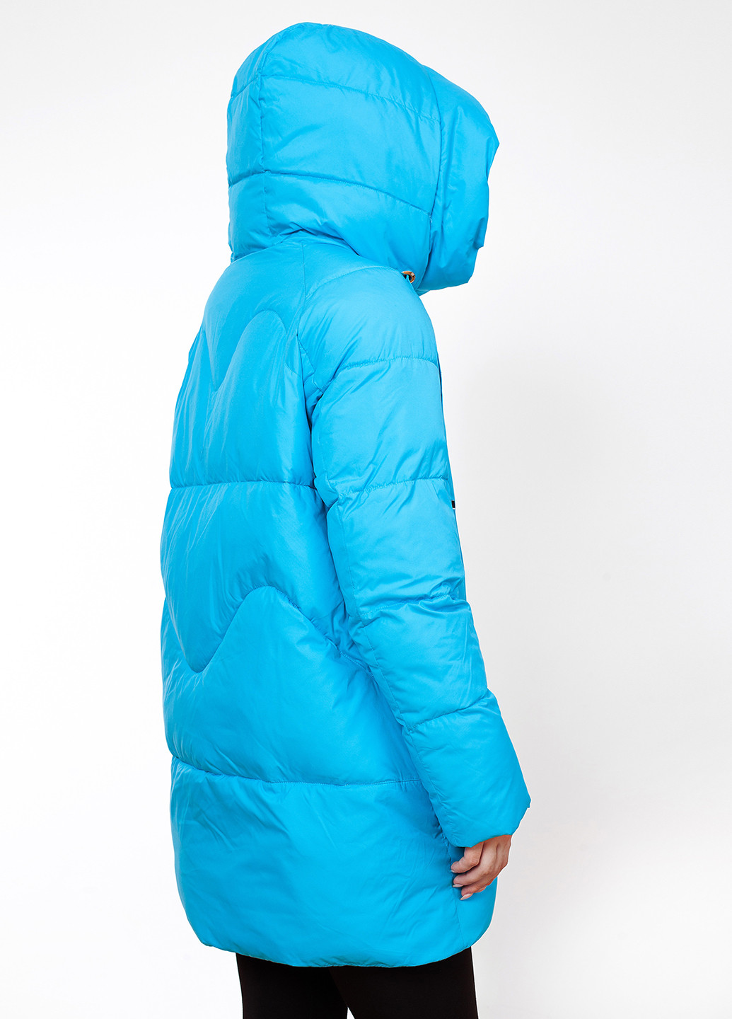 Синяя зимняя куртка куртка-пальто Peercat