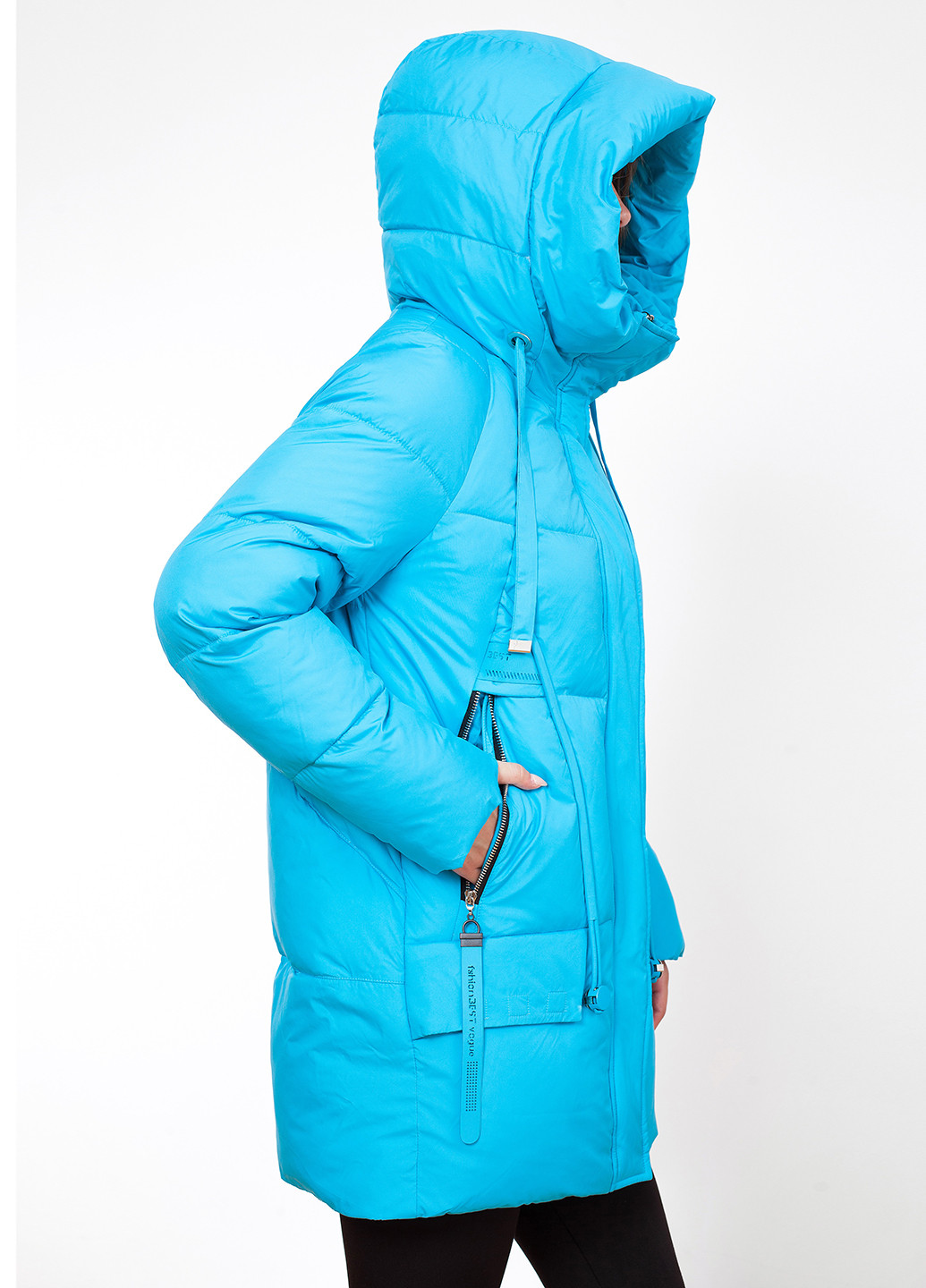 Синяя зимняя куртка куртка-пальто Peercat