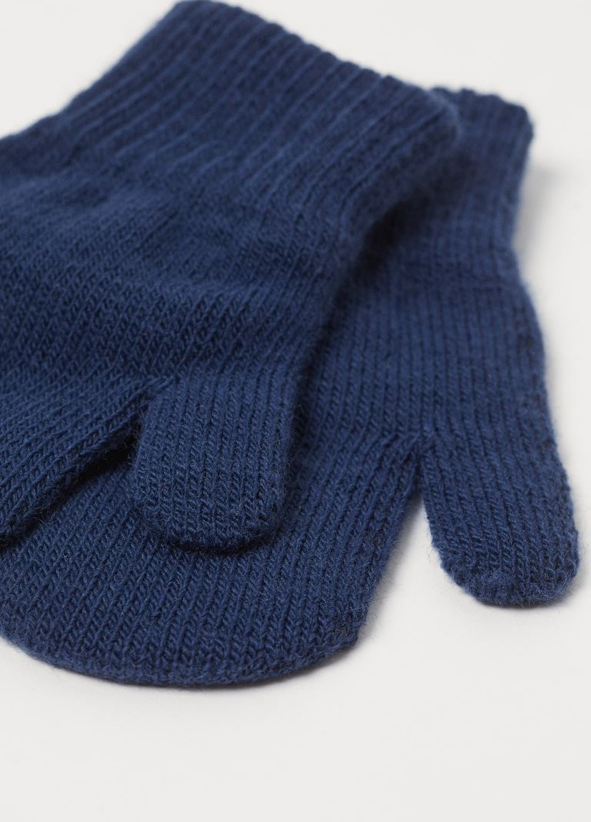 Упаковка 3 пари рукавичок Темно-синій H&M (251841399)