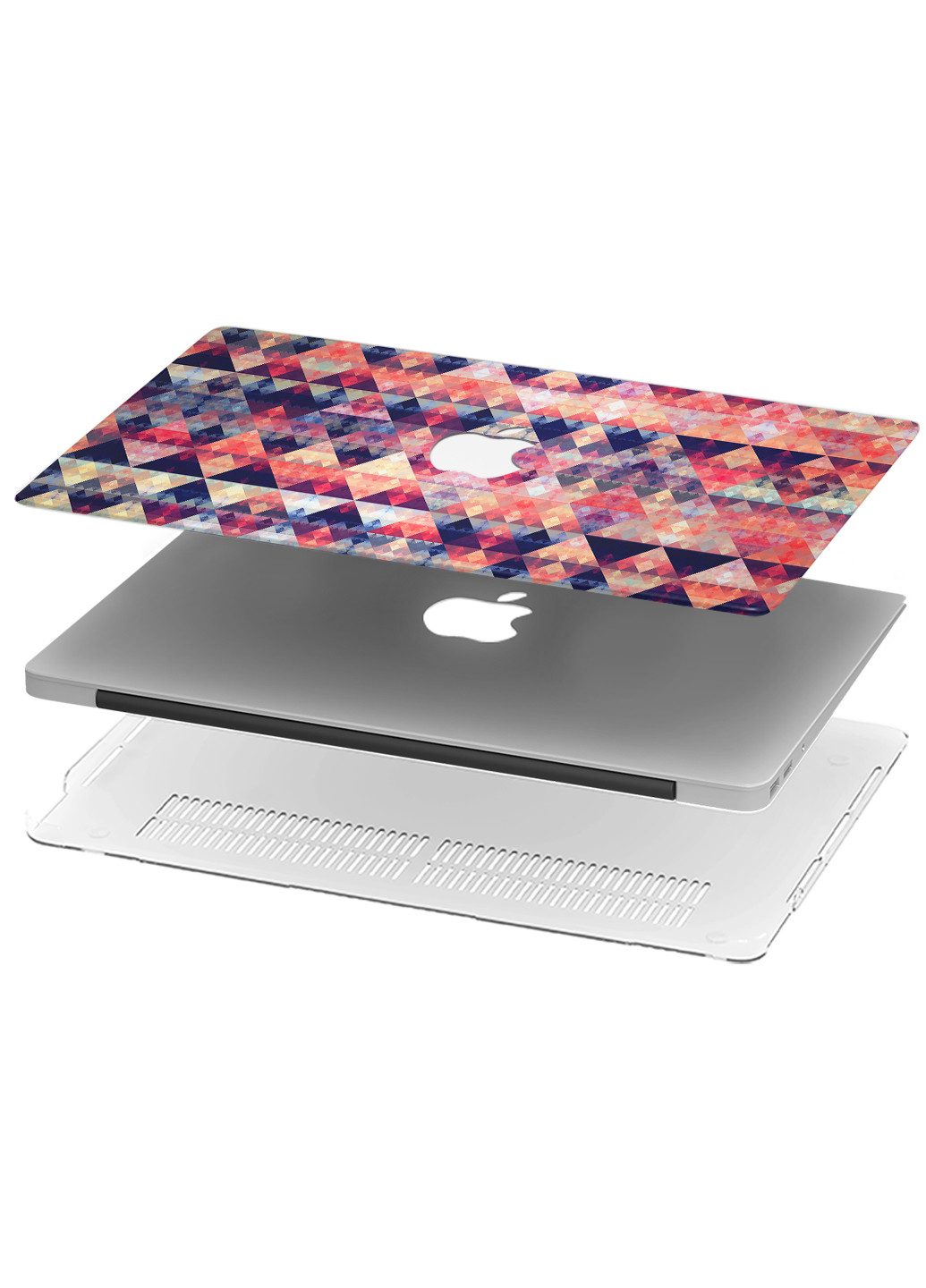 Чохол пластиковий для Apple MacBook Pro 13 A1706 / A1708 / A1989 / A2159 / A1988 Ромби (Rombs) (9648-2719) MobiPrint (219124576)