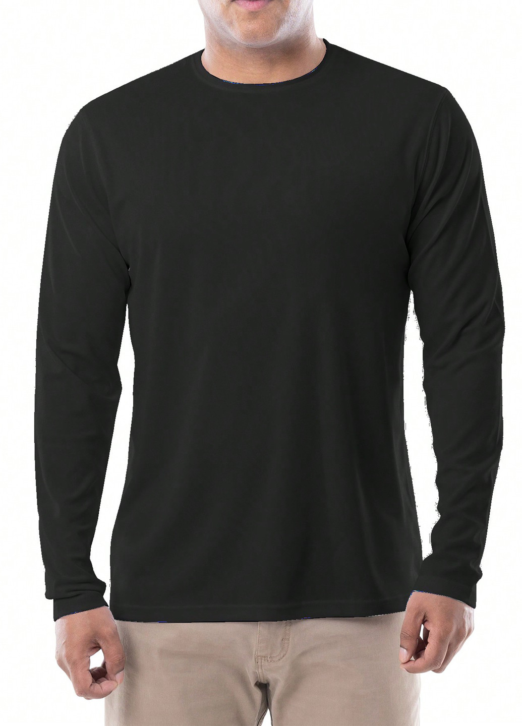 Черный демисезонный свитер джемпер SHEIN