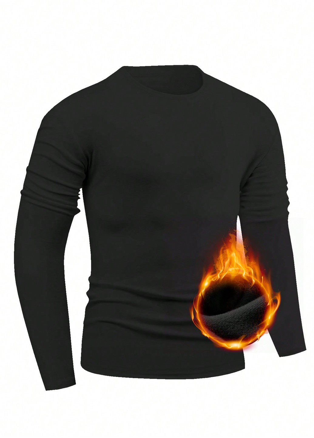 Черный демисезонный свитер джемпер SHEIN