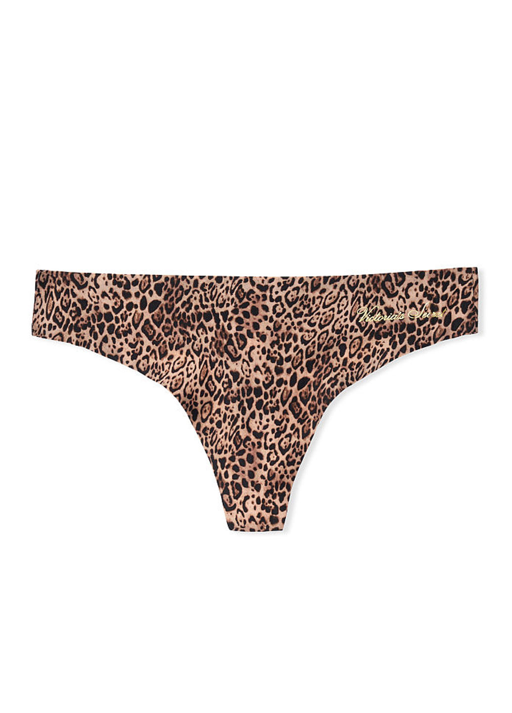 Труси Victoria's Secret стрінги леопардові коричневі повсякденні поліамід