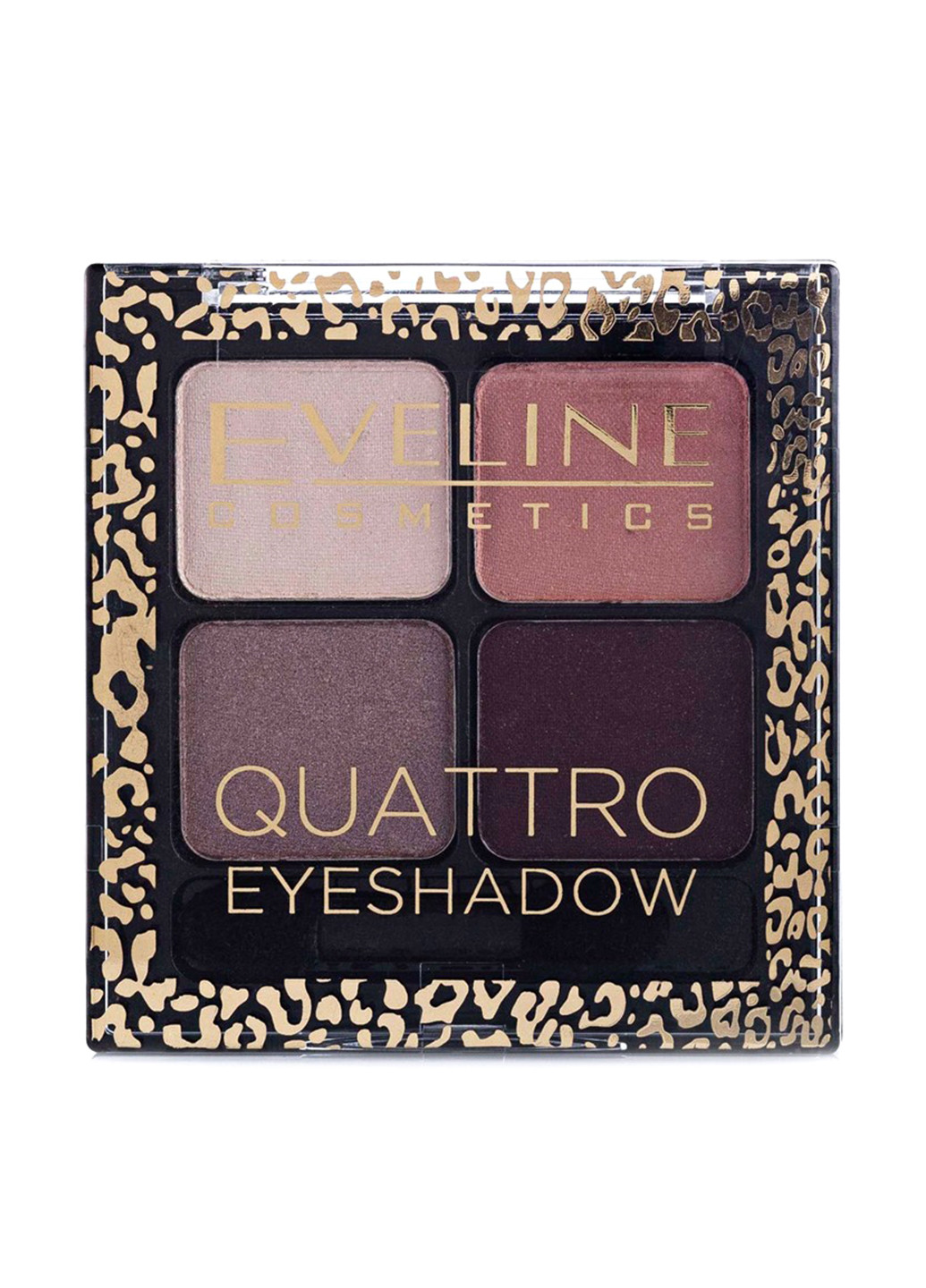 Палитра теней для век Quattro Eye Shadow 12, 5,2 г Eveline Cosmetics (75098312)