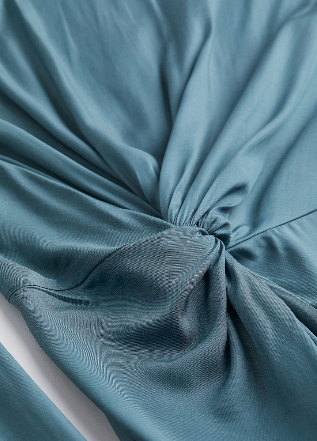 Темно-бірюзова кежуал сукня H&M однотонна