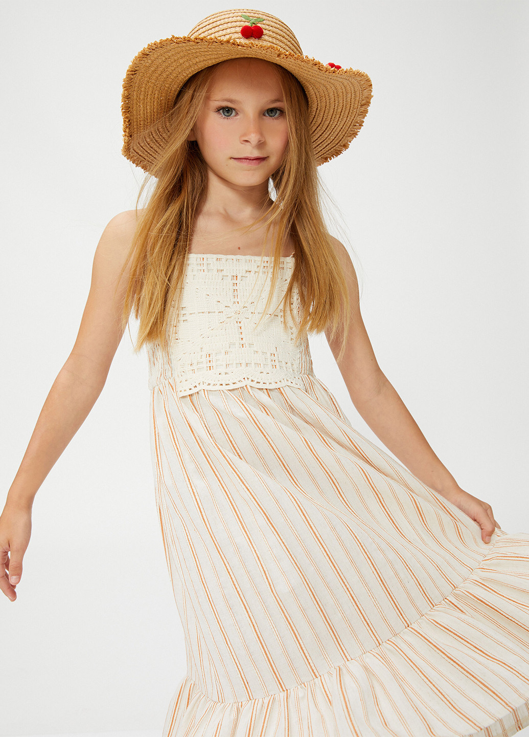 Молочное платье KOTON (263853049)