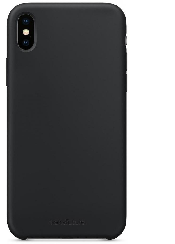 Чехол для моб. телефона (MCSAIXSMBK) MakeFuture silicone case apple iphone xs max black (201493089)