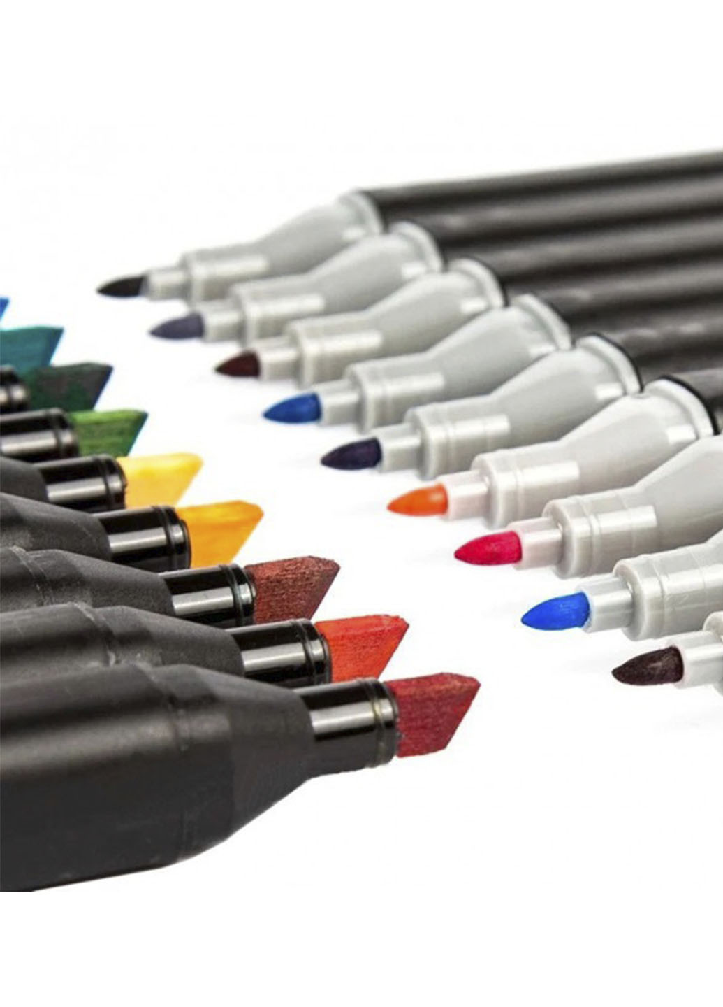 Набір скетч-маркерів 36 шт для малювання двосторонніх Good Idea (252527869)