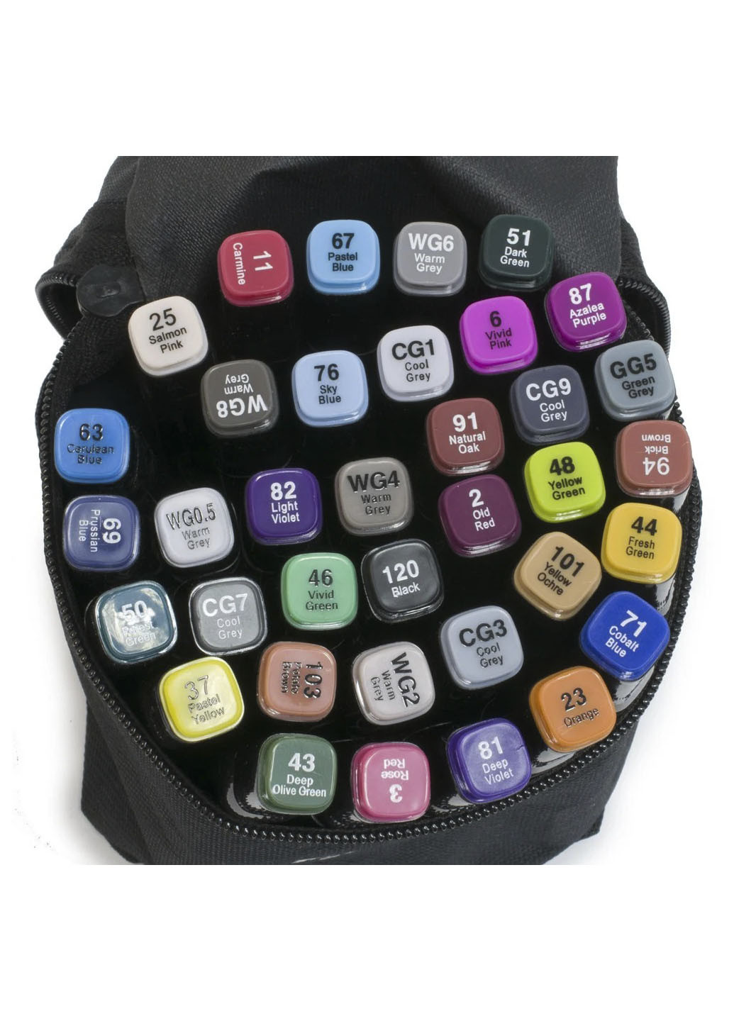 Набір скетч-маркерів 36 шт для малювання двосторонніх Good Idea (252527869)