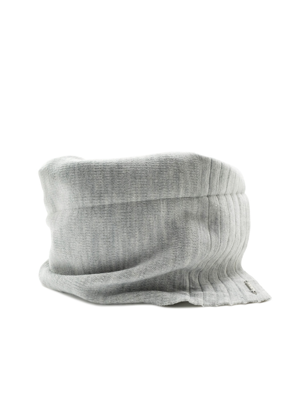 Світло-сірий демісезонний комплект (шапка, шарф) Pawonex