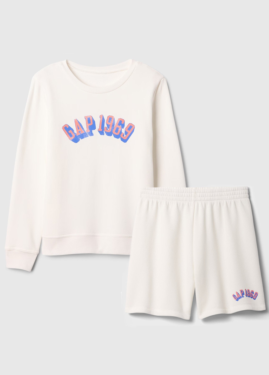 Костюм (світшот, шорти) Gap (364818890)