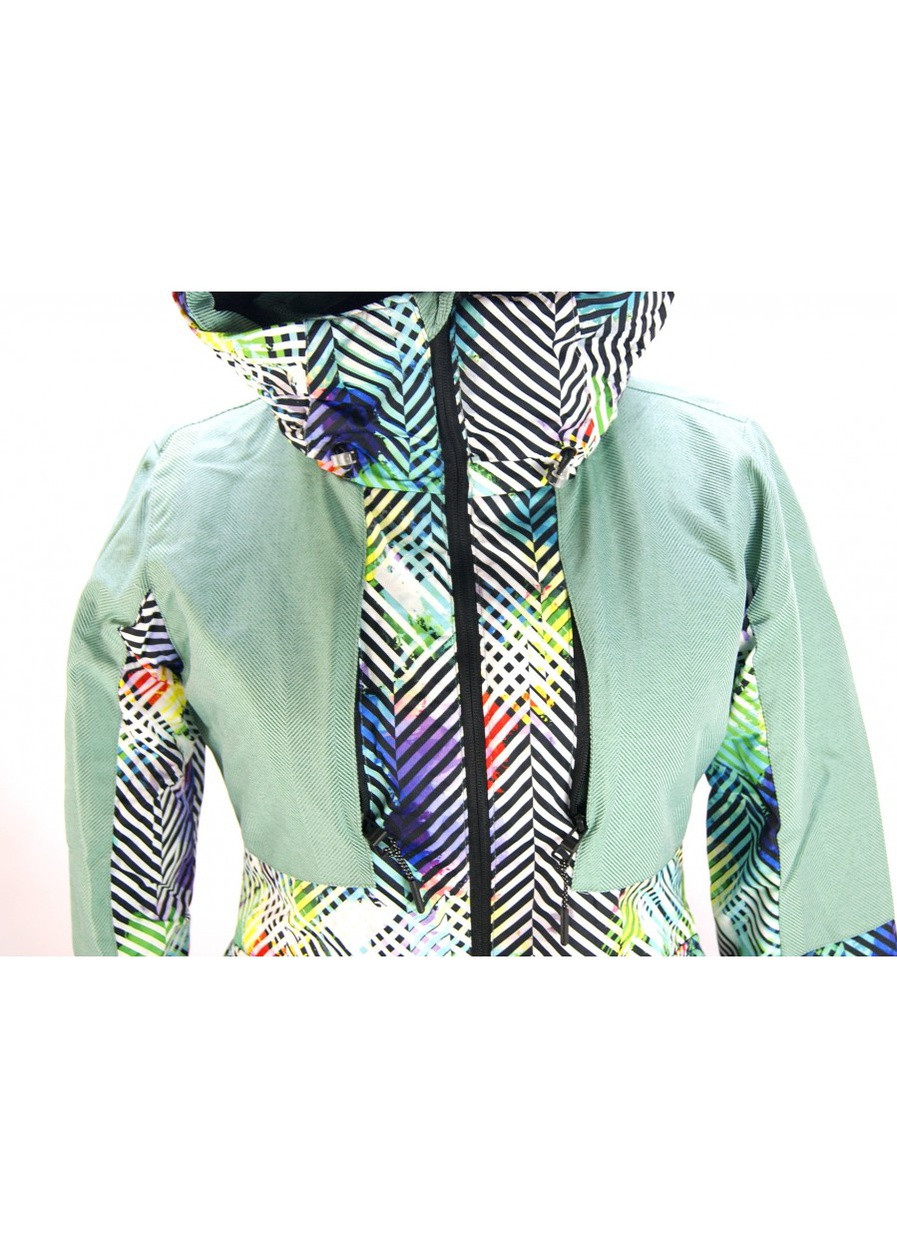 Куртка лыжная женская Aqua зеленый (B2418-green) Just Play (255452222)