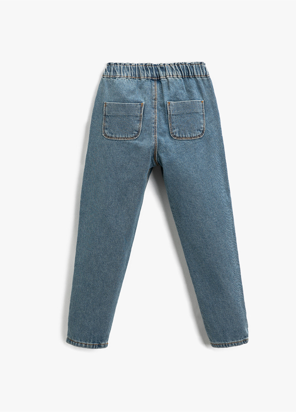 Синие летние зауженные джинсы KOTON