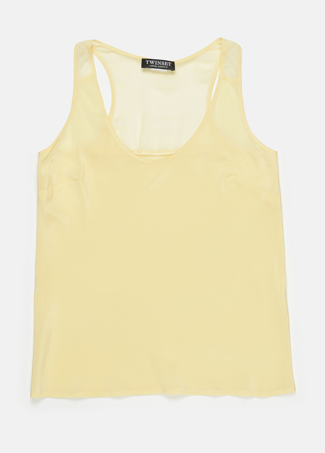 Светло-желтый летний комплект (кардиган, блуза) Twin-Set
