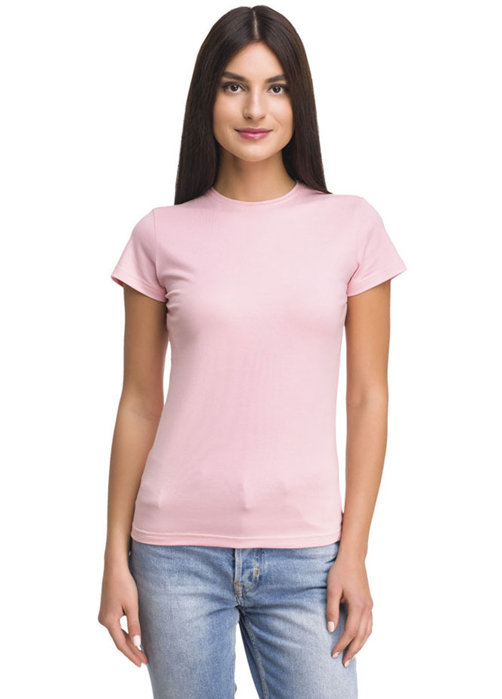 Светло-розовая летняя футболка Promin