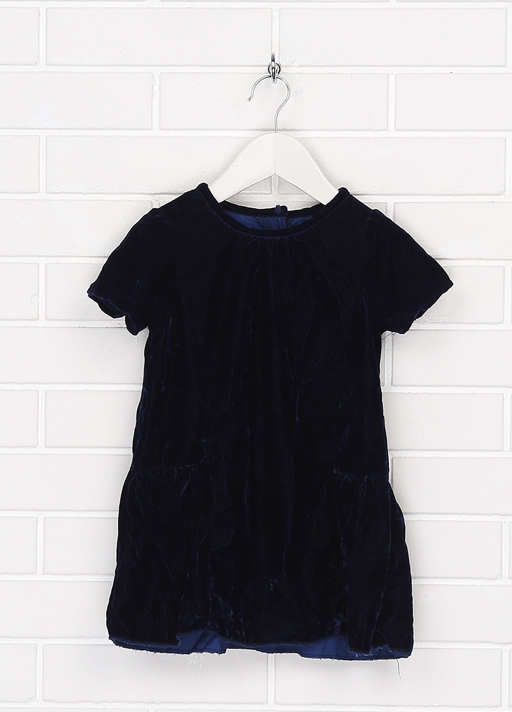 Тёмно-синее платье H&M (153379358)
