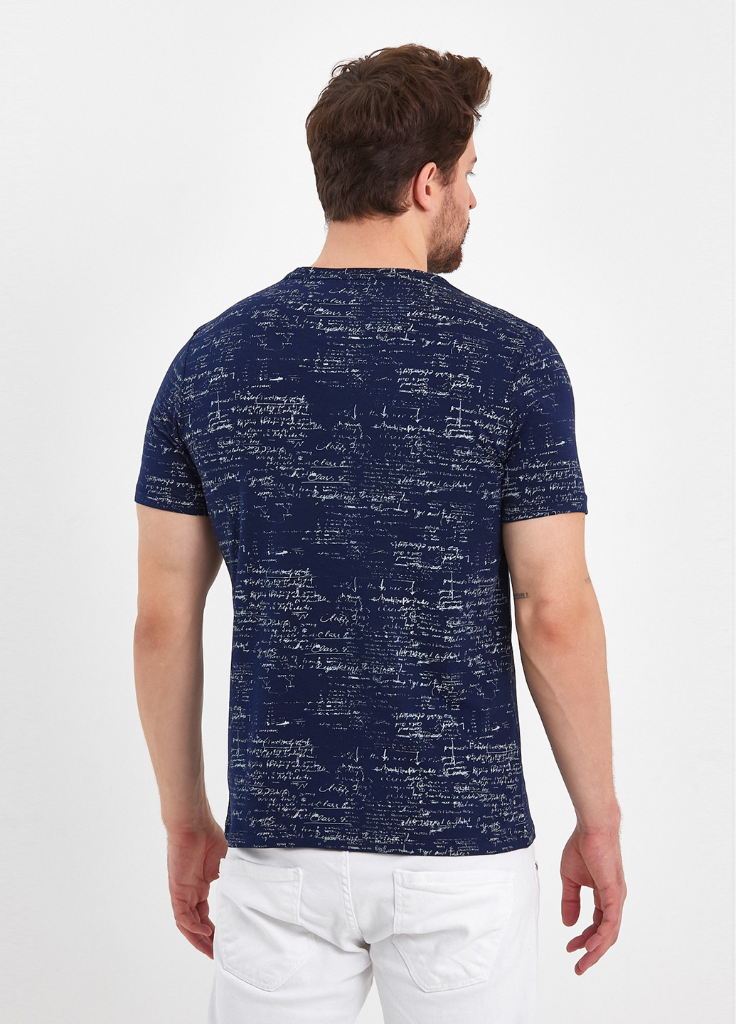 Темно-синя футболка Trend Collection
