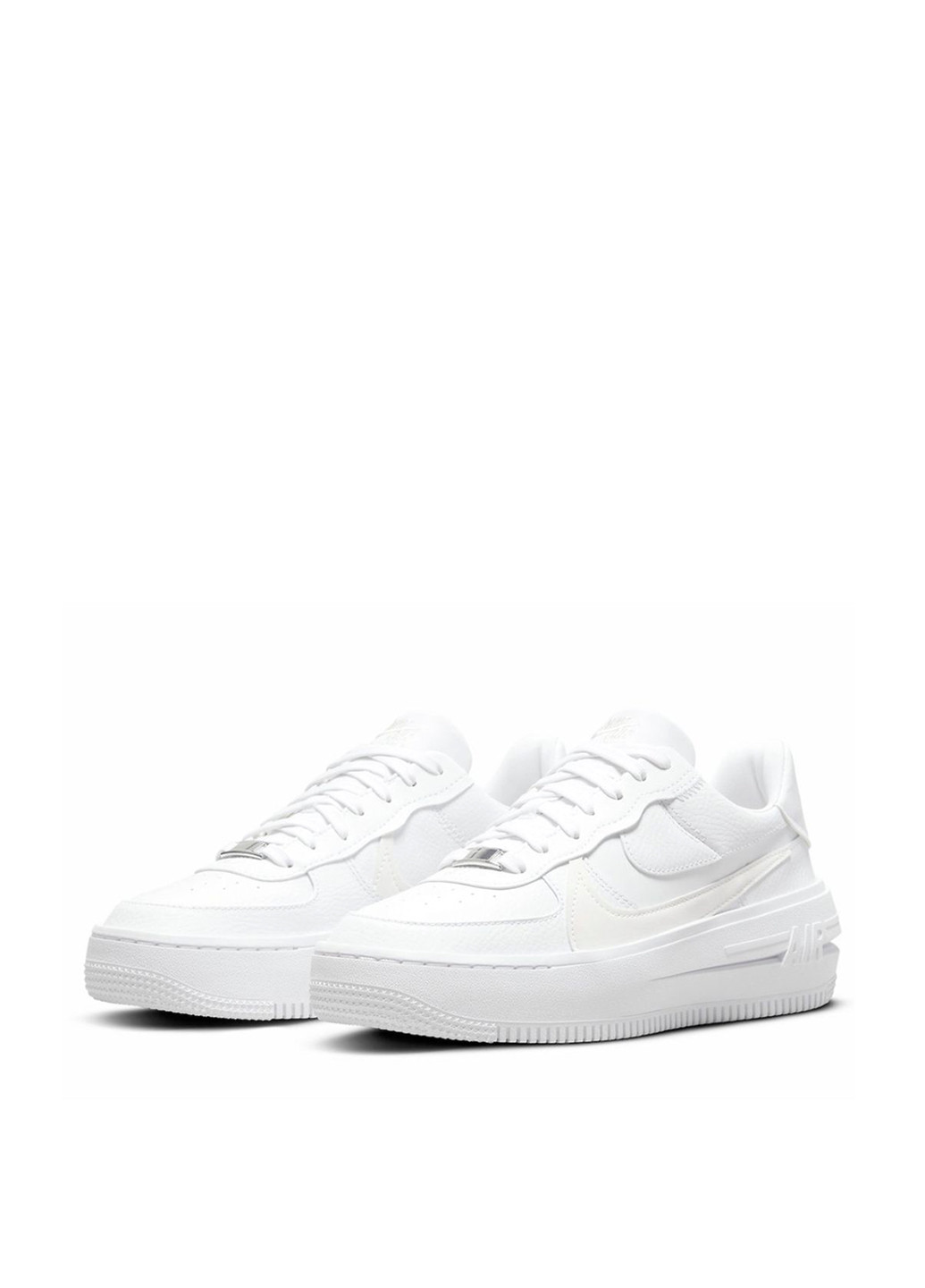 Білі кеди dj9946-100 Nike Air Force 1 PLT.AF.ORM Triple White W