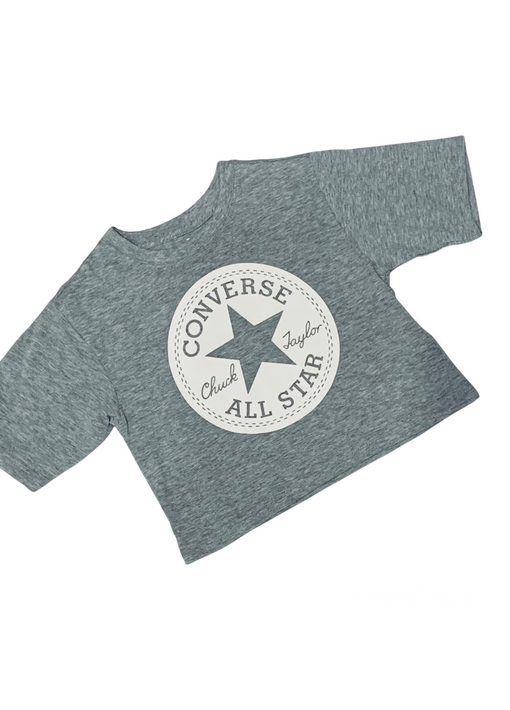 Сіра футболка Converse
