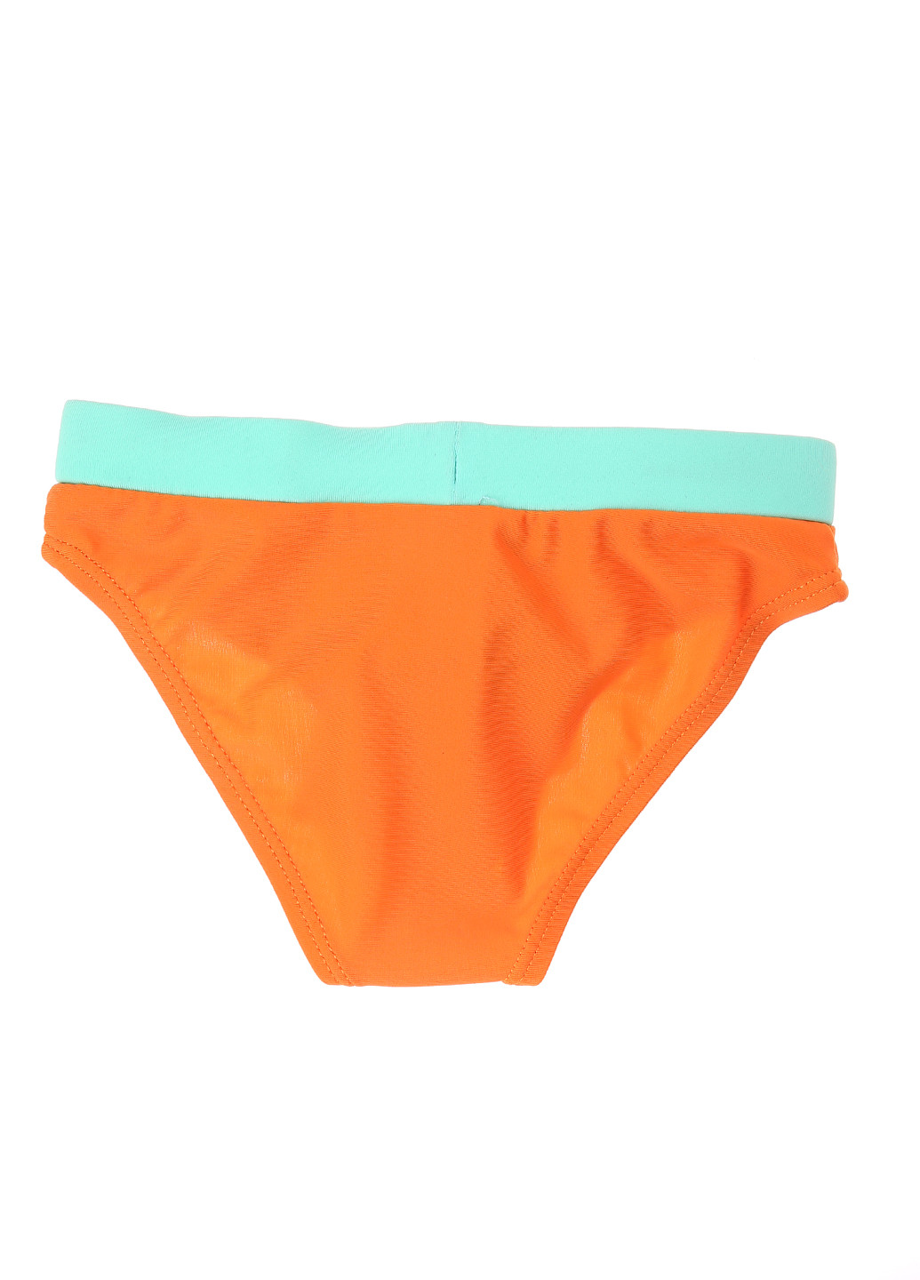 Плавки Zy Baby однотонные оранжевые пляжные трикотаж