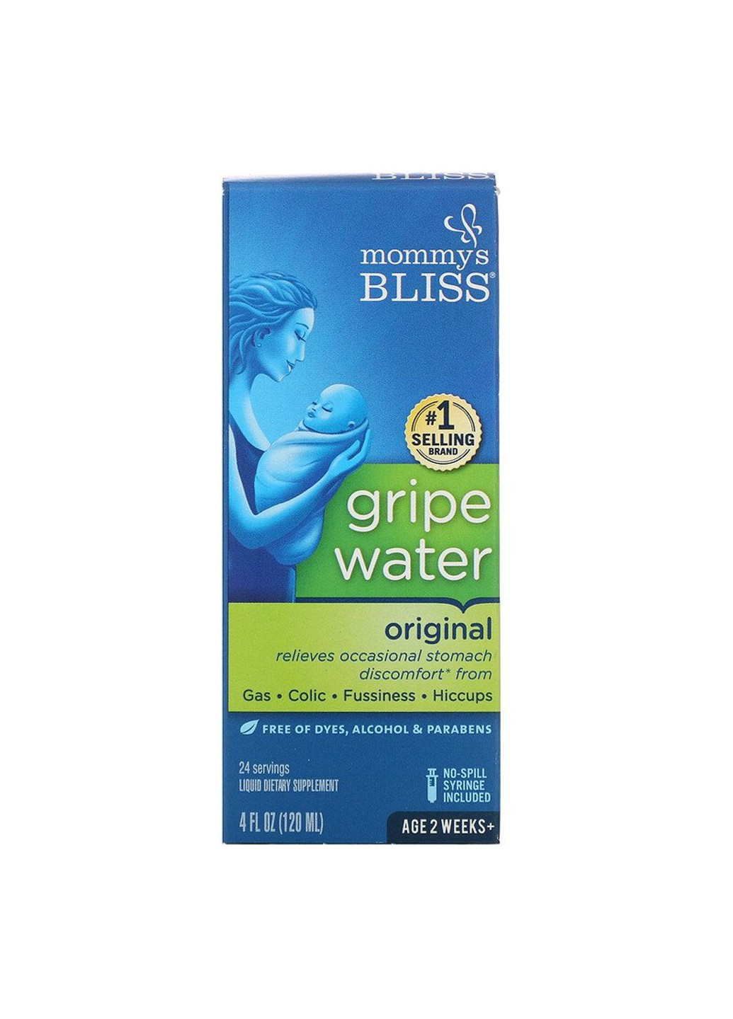 Водичка від коліків Gripe Water 120 мл Mommy's Bliss (255408182)