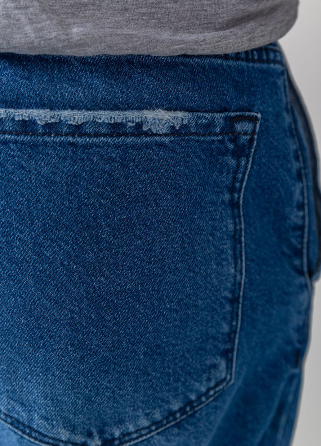 Синие демисезонные джоггеры джинсы Ager