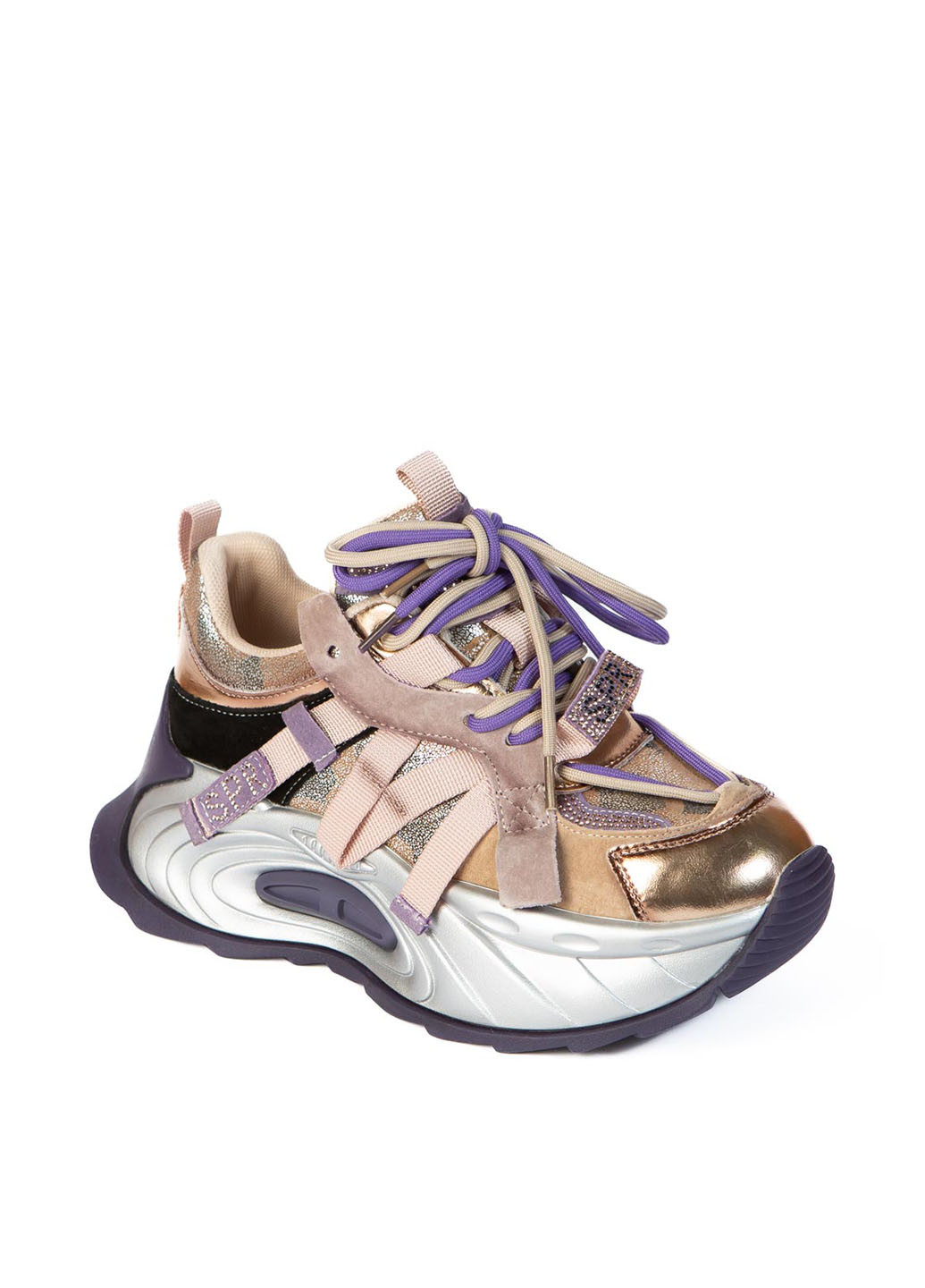 Кросівки Bigrosse рожево-лілові демісезони (365619745)