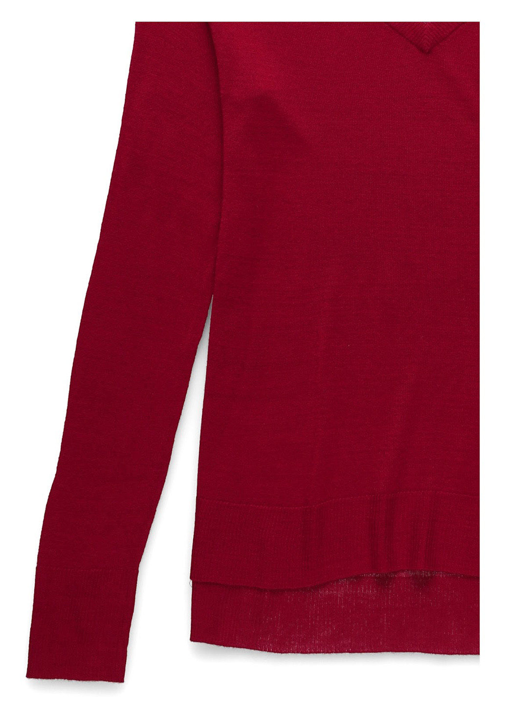 Темно-червоний демісезонний пуловер пуловер Even&Odd