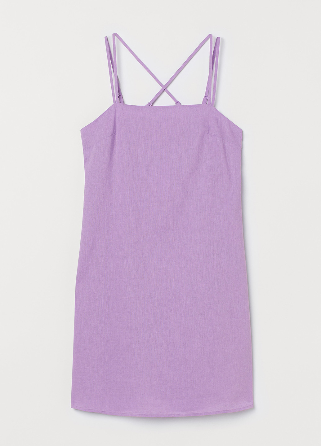 Фіолетова кежуал сукня H&M однотонна