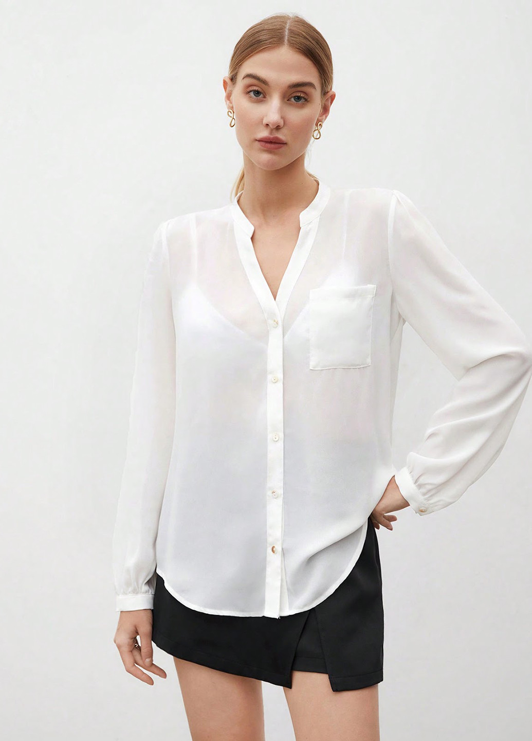 Біла блуза SHEIN