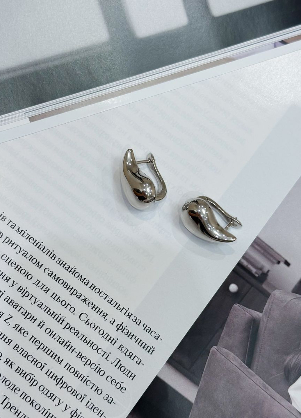 Серьги Silver Flame (317284829)