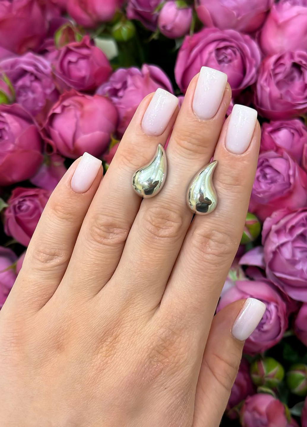 Серьги Silver Flame (317284829)