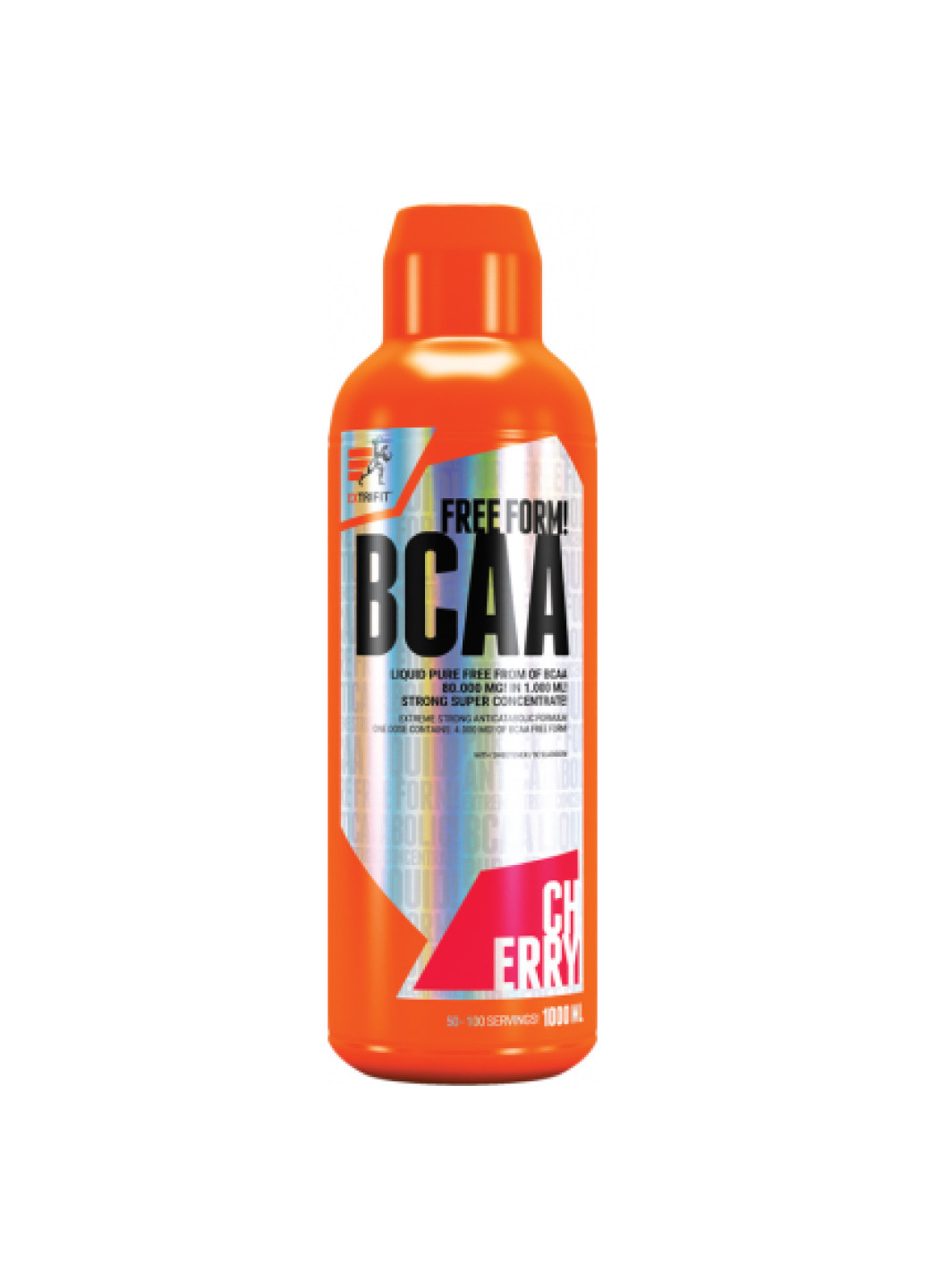 БЦАА для повышения выносливости,энергии,силы BCAA 80.000 Liquid - 1000ml Cherry Extrifit (253153406)