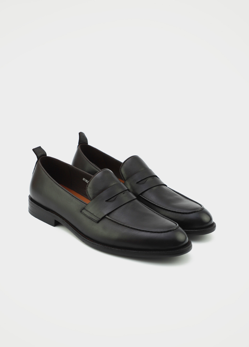 Темно-коричневые кэжуал туфли Respect без шнурков