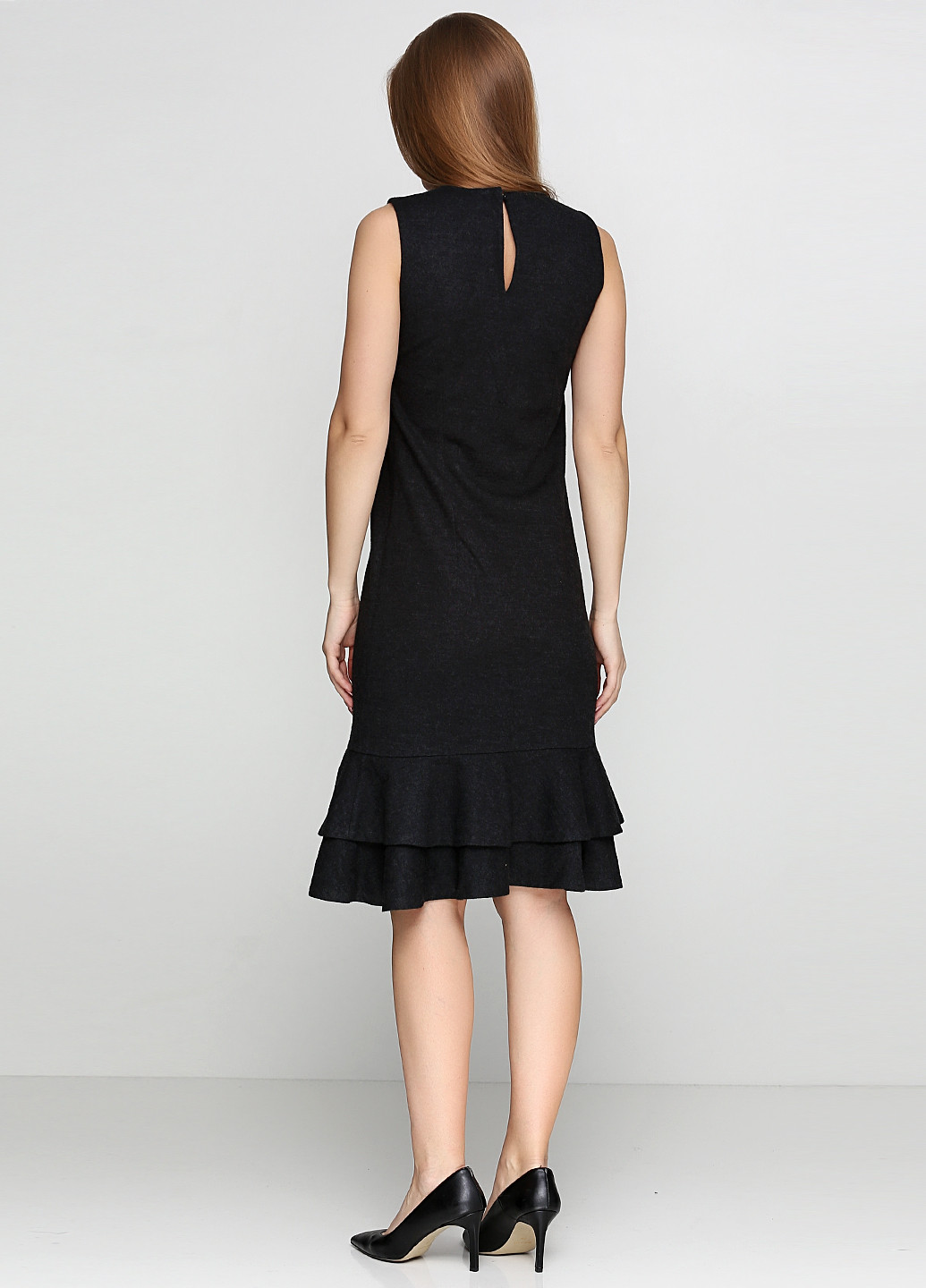 Темно-сіра кежуал сукня Ralph Lauren однотонна