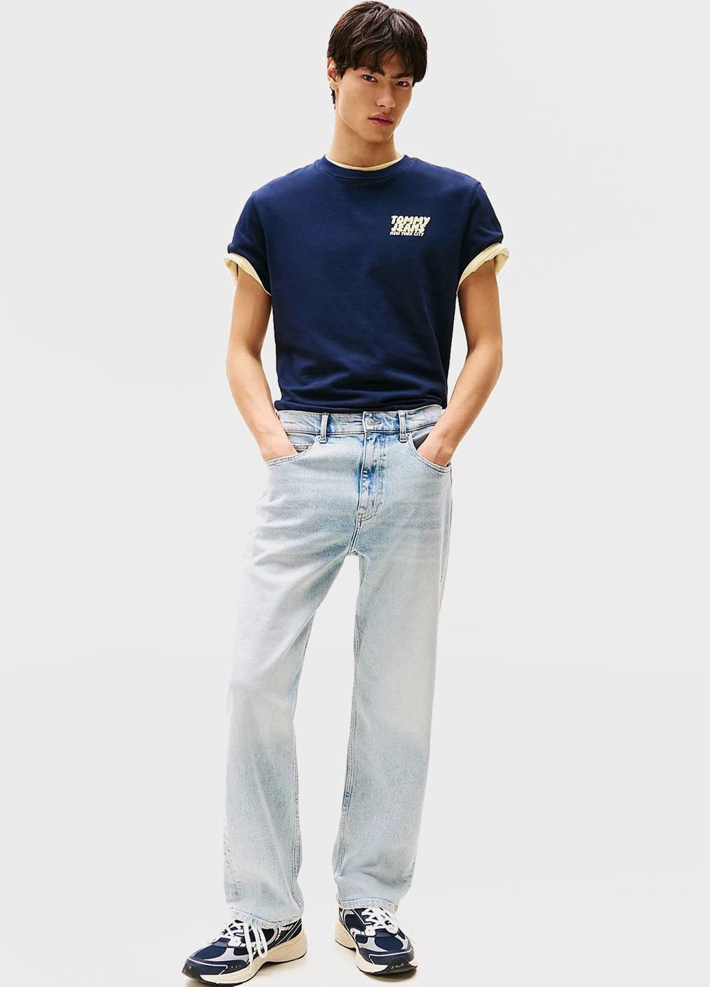 Синя футболка Tommy Jeans