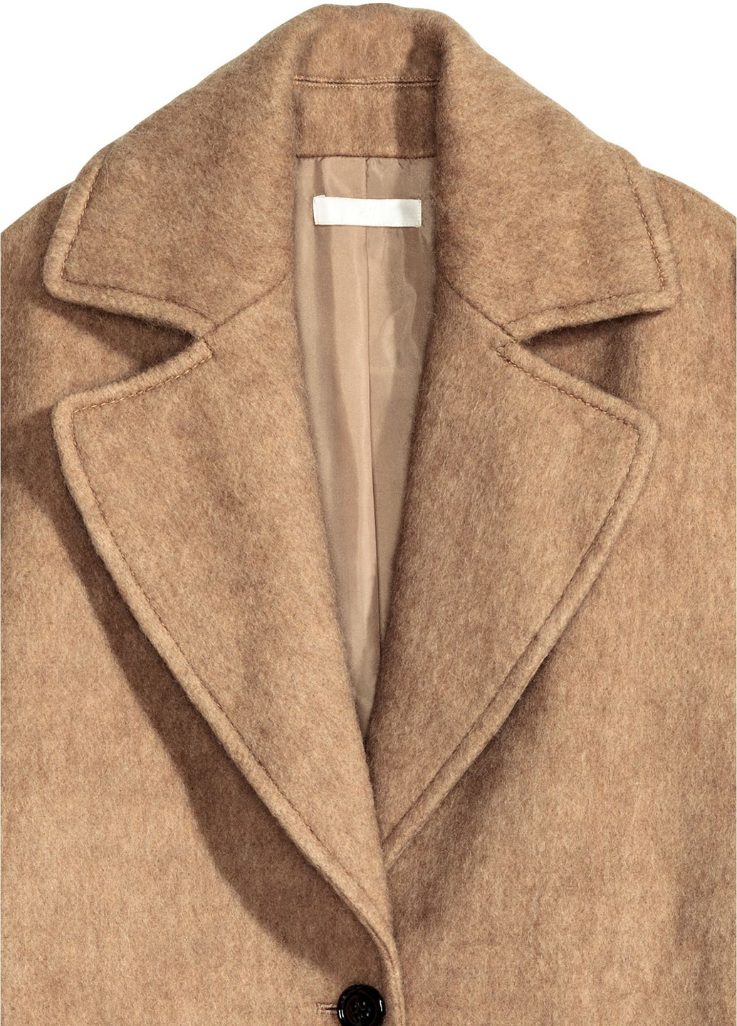 Песочное демисезонное Пальто однобортное H&M