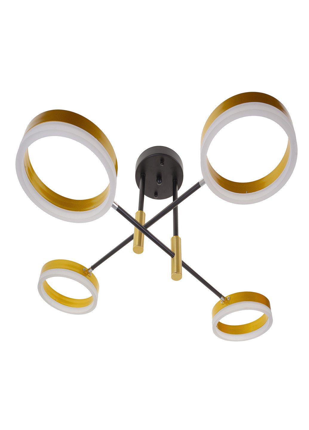 Светильник потолочный подвесной BR-01 630C/4 LED 48W WW+NW+CW BK/G Brille (251904456)