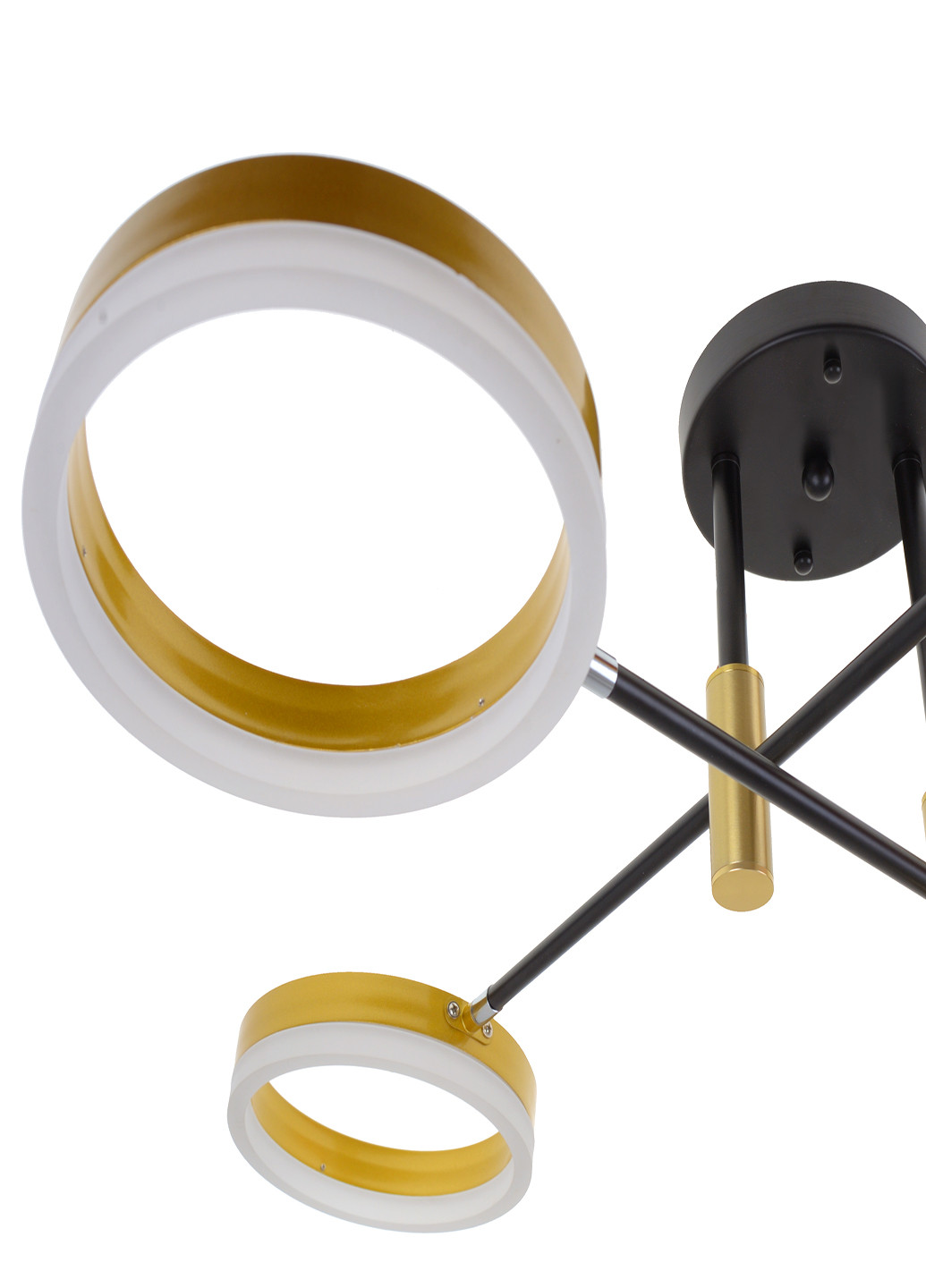 Светильник потолочный подвесной BR-01 630C/4 LED 48W WW+NW+CW BK/G Brille (251904456)