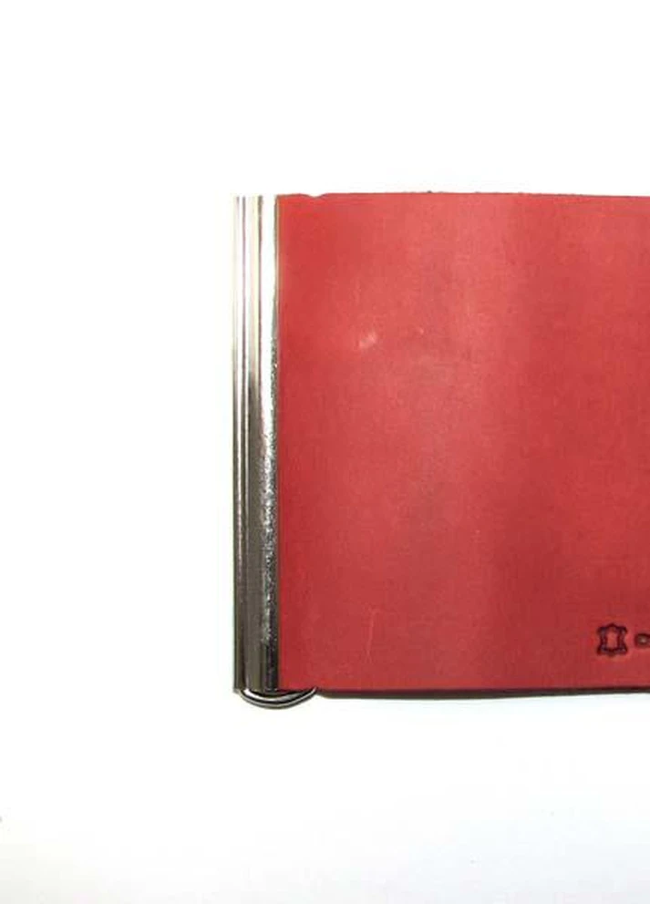 Зажим для денег DNK Зажим Spring+ col.H красный DNK Leather (253933451)