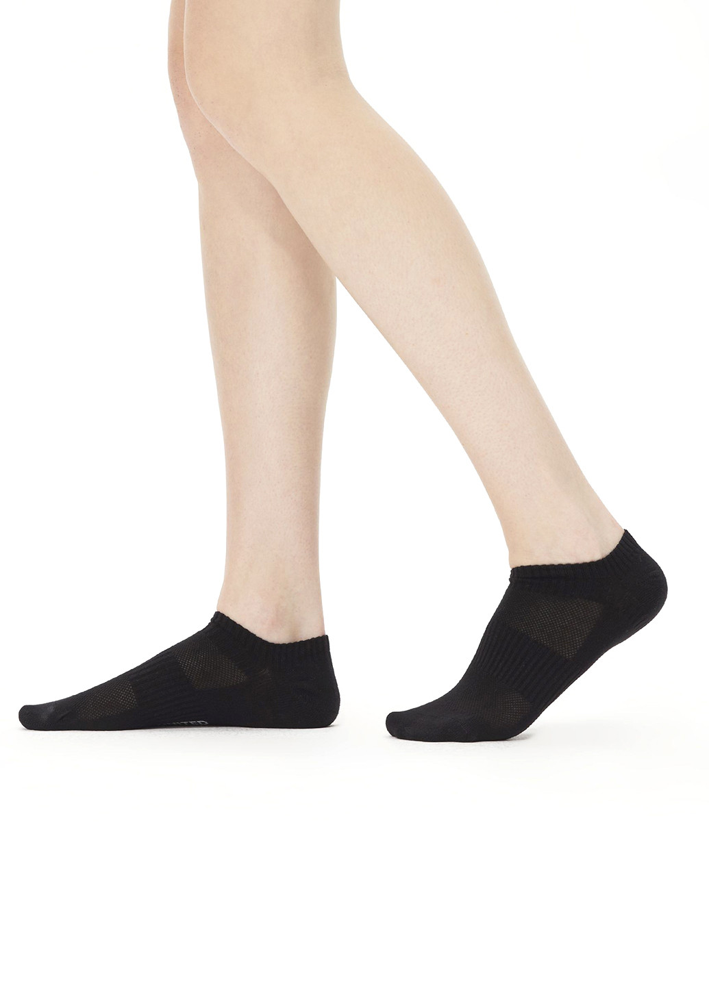 Чорні шкарпетки (2 пари) UNITED4 однотонні (329058596)