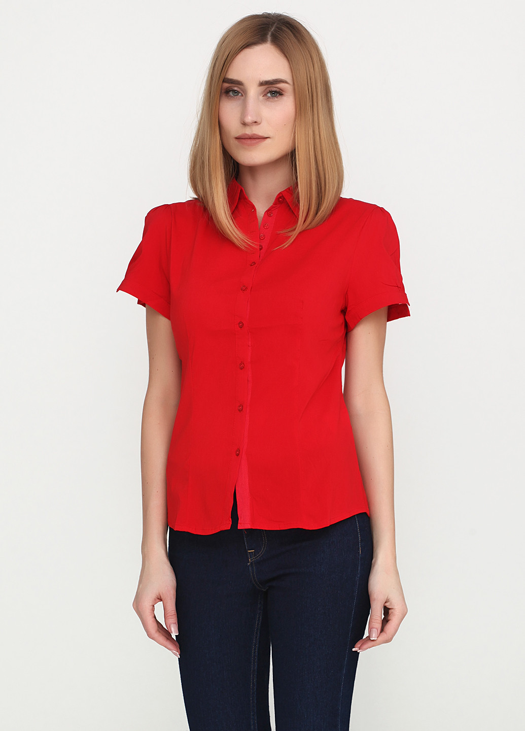 Красная летняя блуза Melody Maker