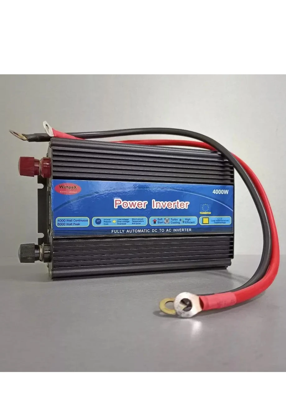 Перетворювач автомобільний інвертор напруги AC/DC AR 3000W 12V No Brand (253840584)